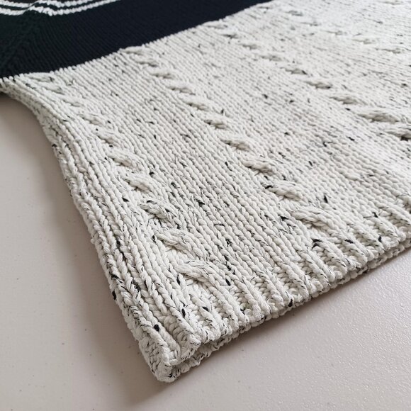 Oui Two-tone Textured Knit Sweater - Picture 5 of 15